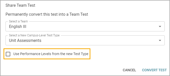 team test new test type performance levels.png